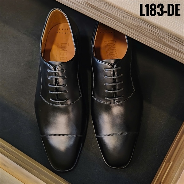 GIÀY OXFORD CAP-TOE ĐẾ DA