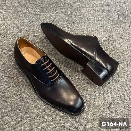 GIÀY OXFORD NÂU ĐẾ KHÂU MCKAY